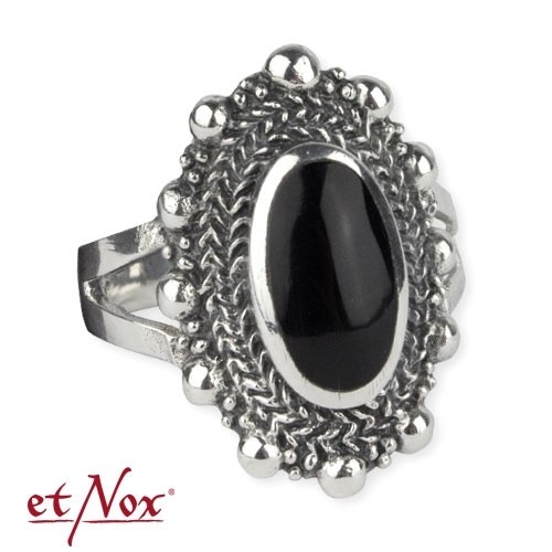 Silberring mit ovalem Onyx - vergleichen und günstig kaufen